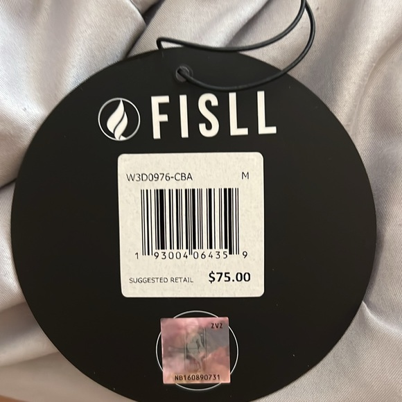 ⭐️Chicago Bulls 🏀 FISLL Black dress Size Medium ⭐️ - Picture 8 of 8